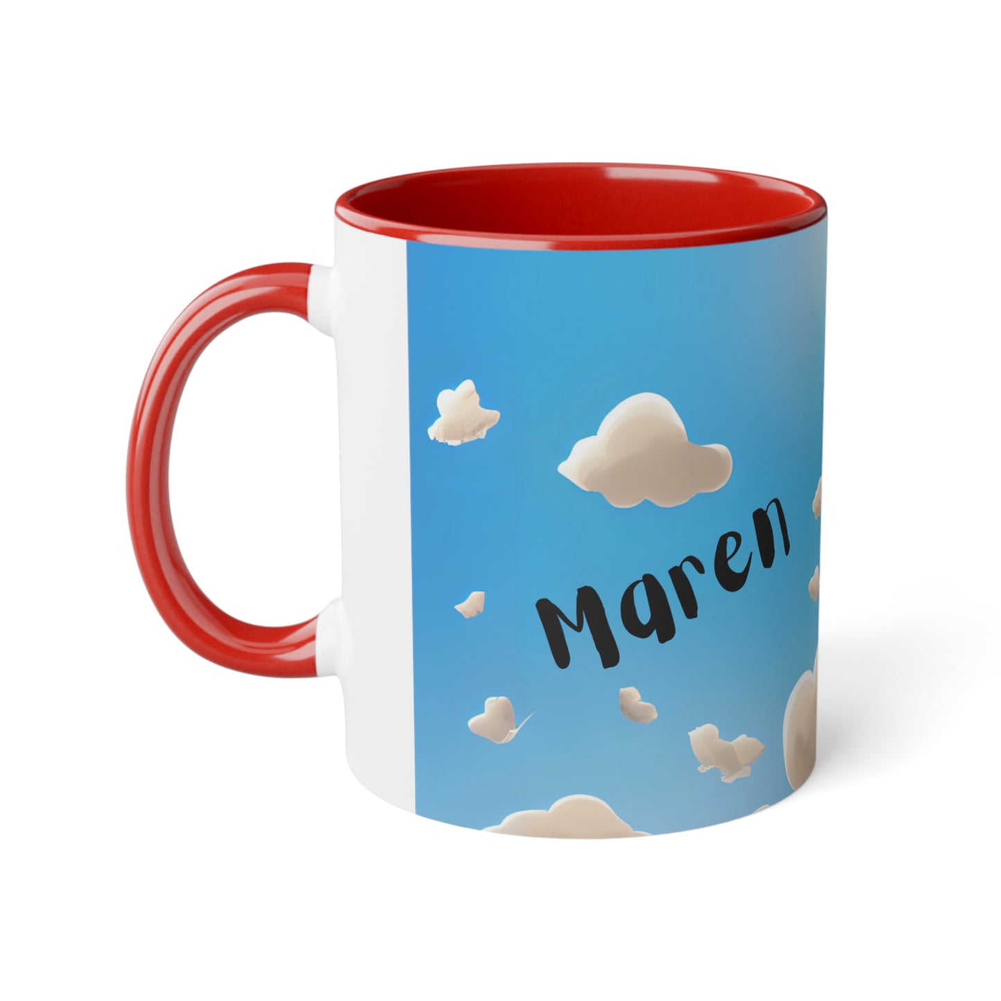 Katze-Fallschirm-Becher, Geschenk für Kinder, Tasse für Tierliebhaber, Geburtstagsgeschenk, verspielte Keramiktasse, Abenteuer-Kaffeetasse