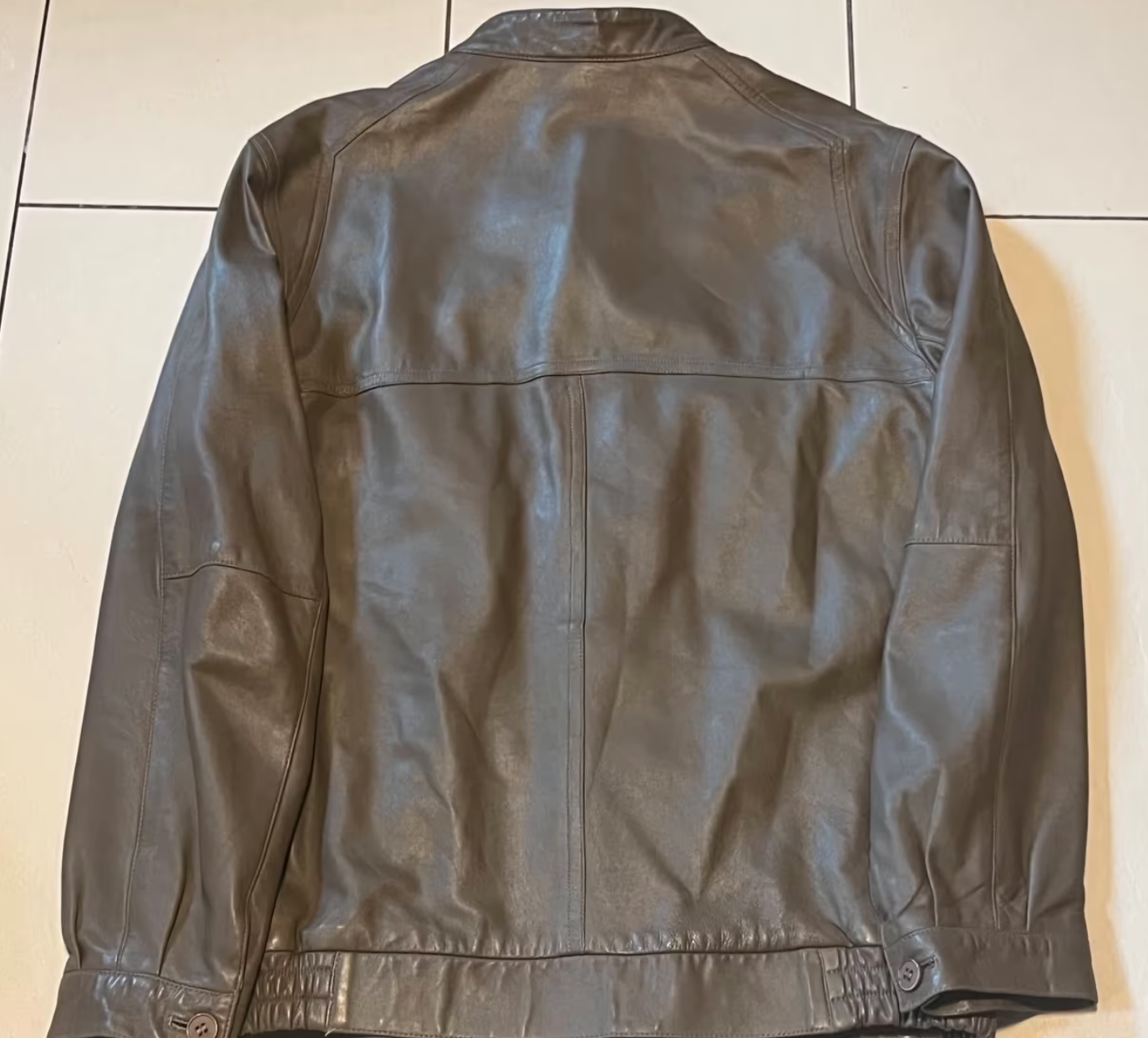 80s Vintage Lederjacke -L-
