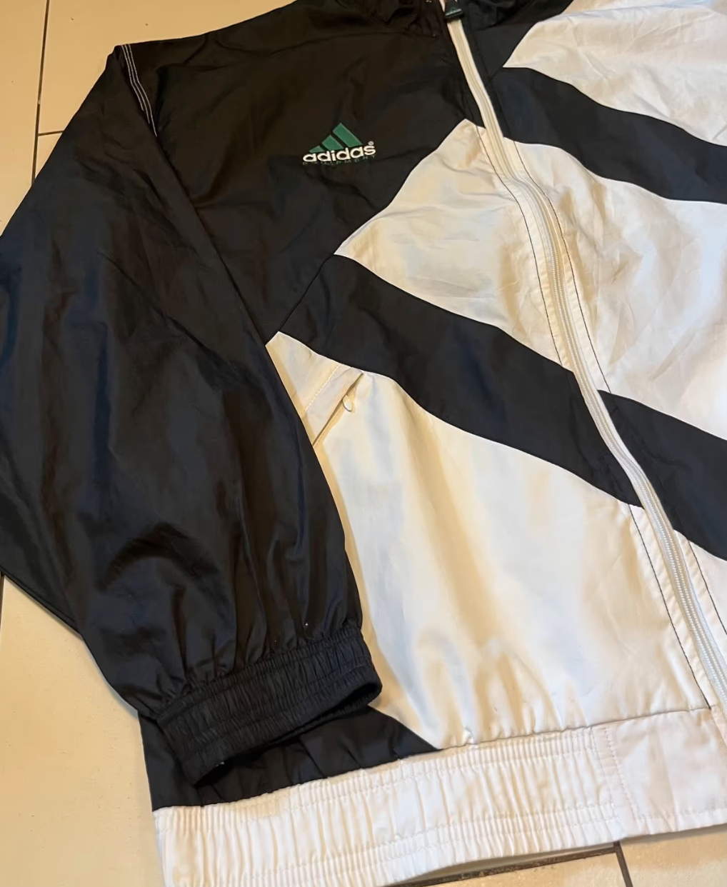 Vintage Adidas Equipment Trainingsjacke -L-