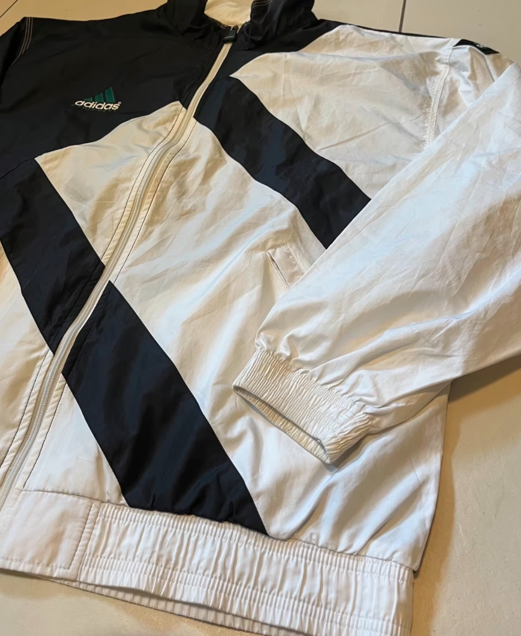 Vintage Adidas Equipment Trainingsjacke -L-