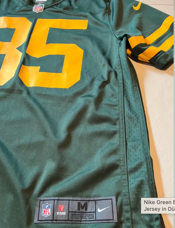 Nike Green Bay Packers Trikot -M- 85 Tonyan Jersey
