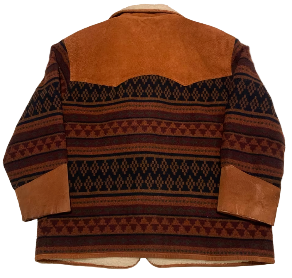 Vintage Jacke -L- Ethno Aztec