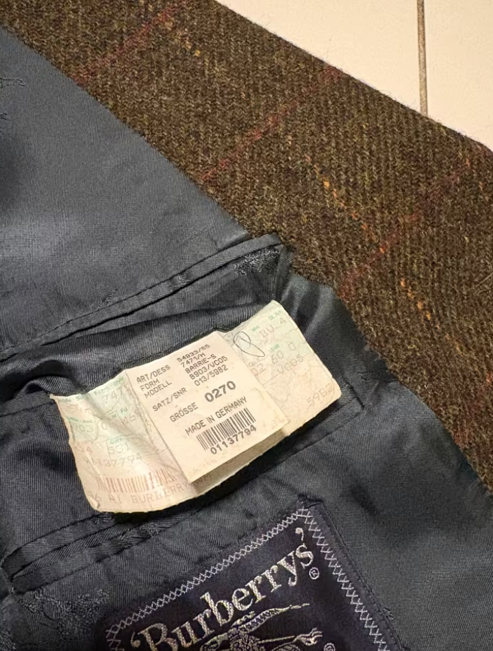 Vintage Burberry Sakko -XL-