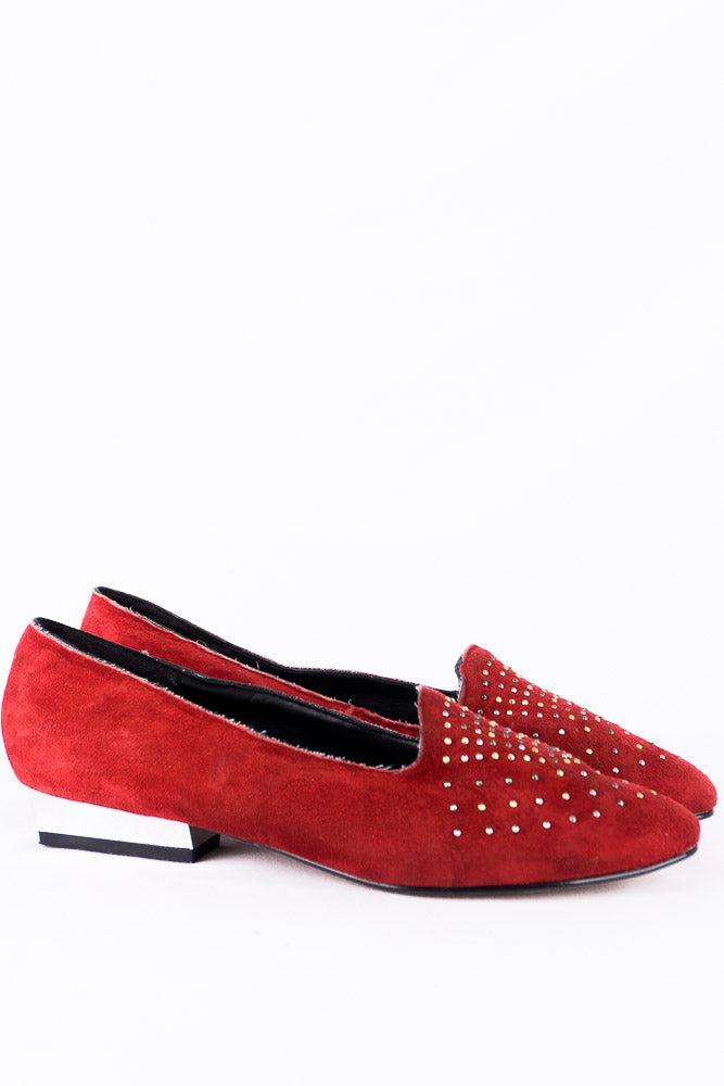 Vintage Wildleder Ballerinas -39,5- *Deadstock*