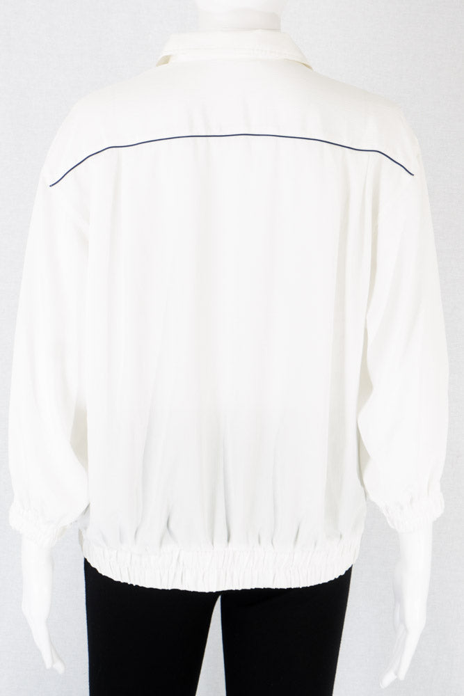 Vintage Blouson Weiß Sommermann -40-
