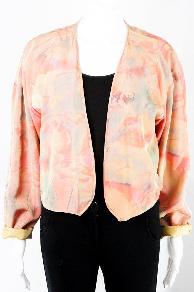 Armani Seidenblouson -M- Art Print
