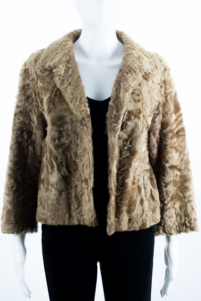 Vintage fur Jacke