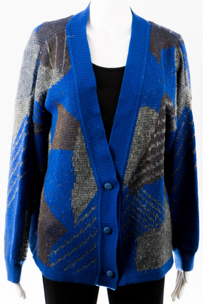 Vintage Cardigan Blitzer -XL-