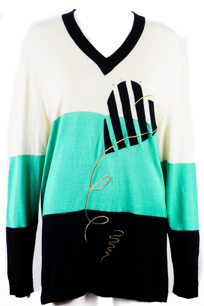 Vintage Pullover -M- Yarell