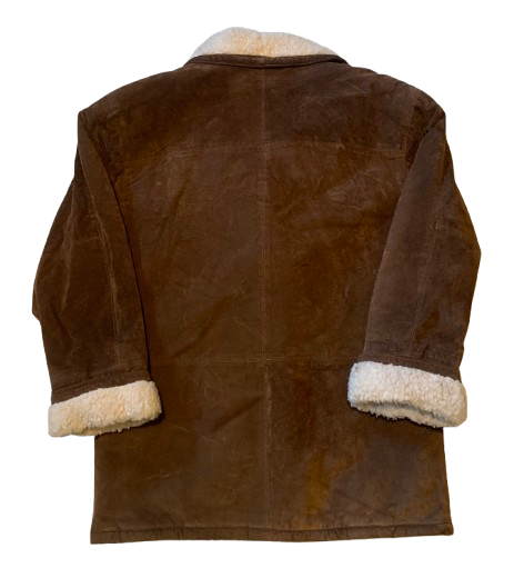 Vintage Jacke Kurzmantel 38 M Frontline Wildleder