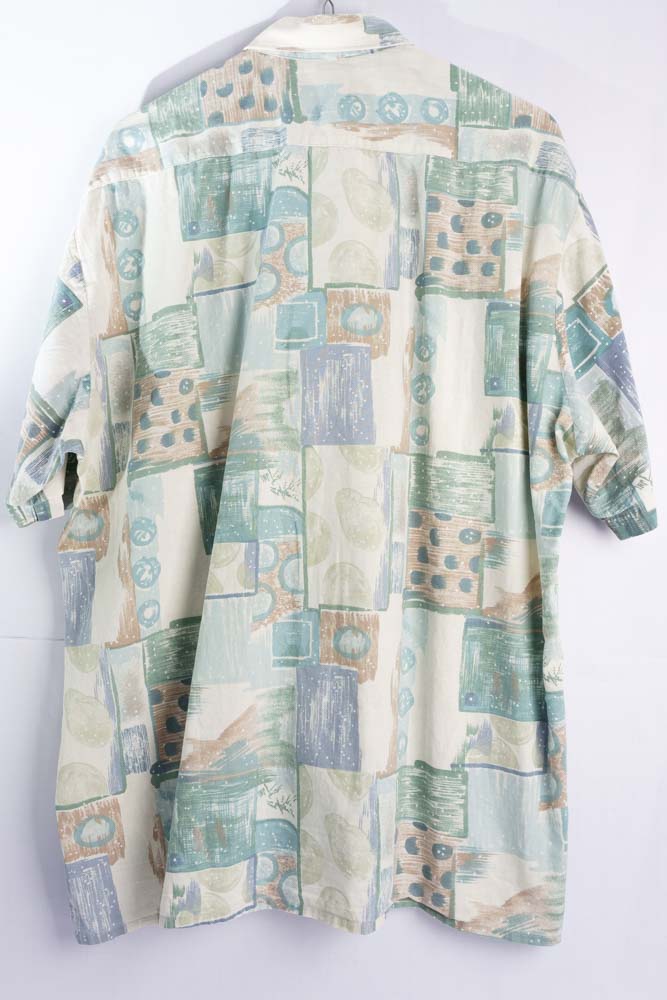 Vintage Hemd mit Art Print -XL-