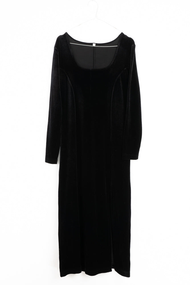 Vintage Samtkleid -38-