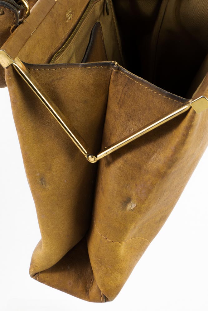 Vintage Goldpfeil Tasche