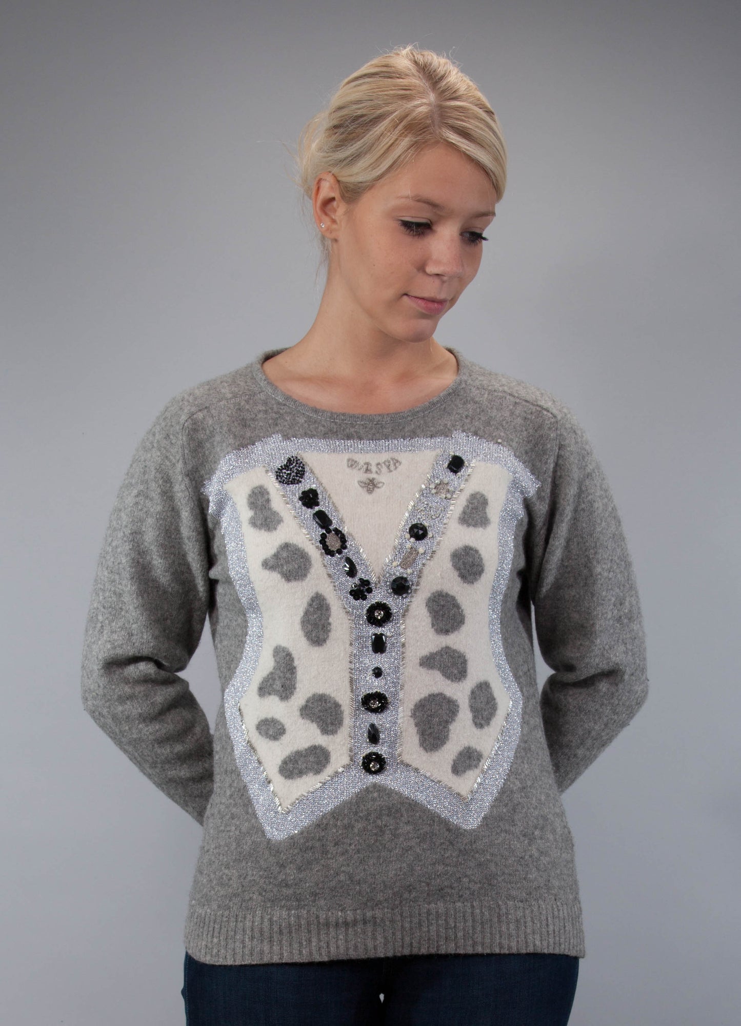 Vintage Pullover -S- W'espa
