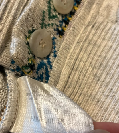 Vintage Carlo Colucci Cardigan L