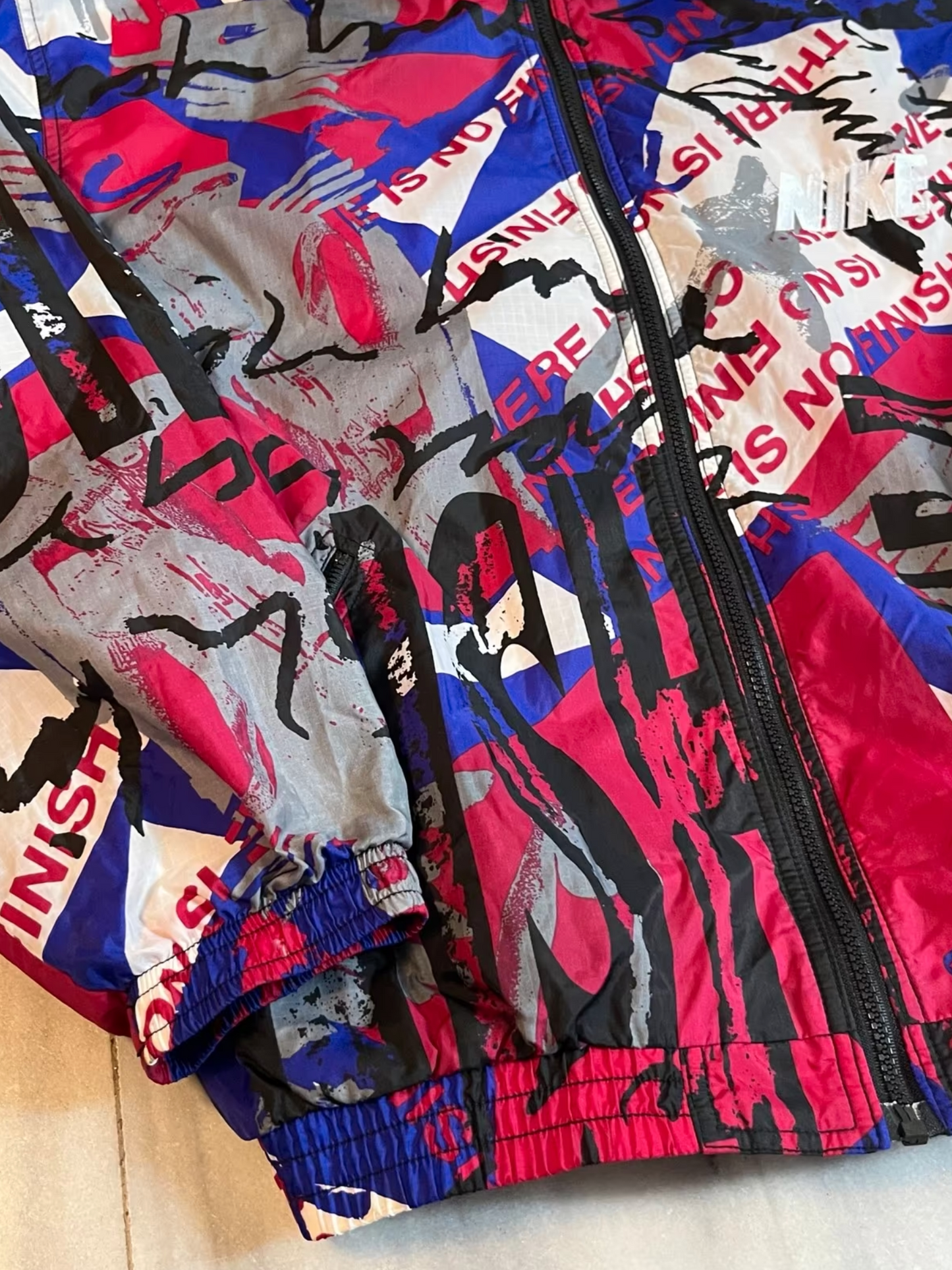 Vintage Nike Traininsjacke -XL-