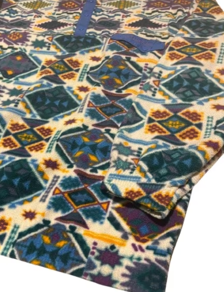 Vintage Lotto Fleece Pullover -XL-