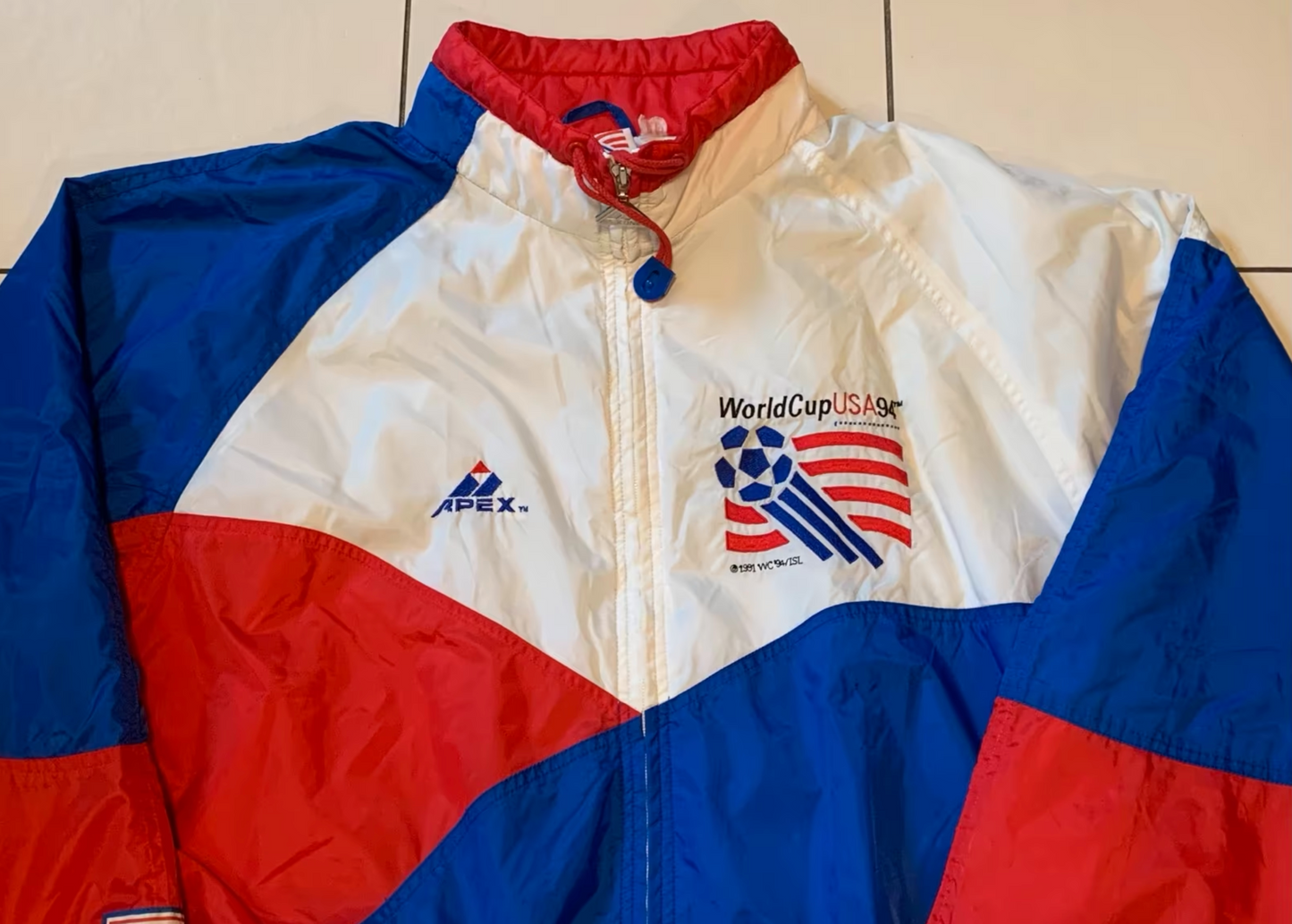 Vintage Apex Trainingsjacke -XL- WM 94