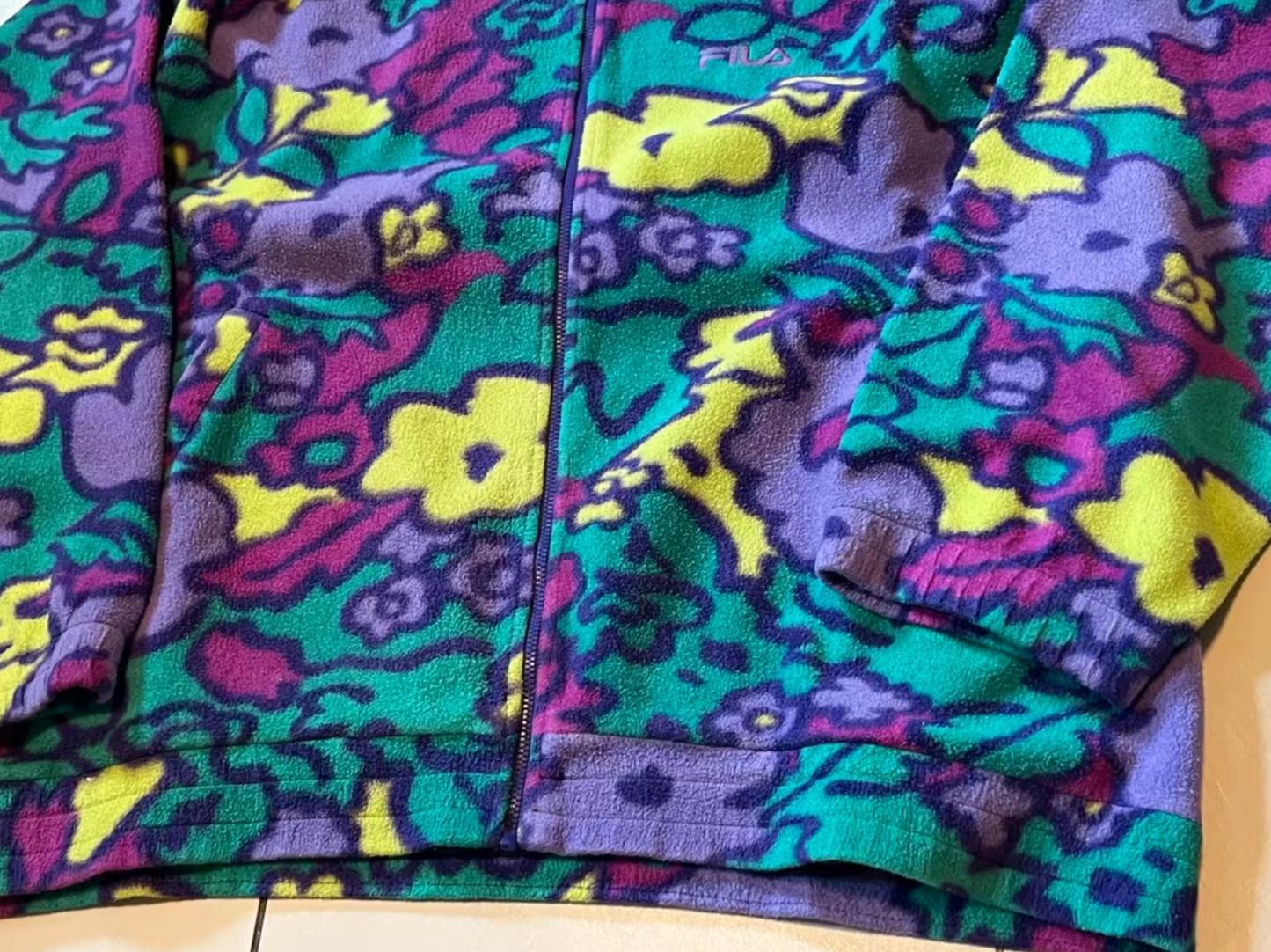 Vintage Fila Fleece Jacke -L-