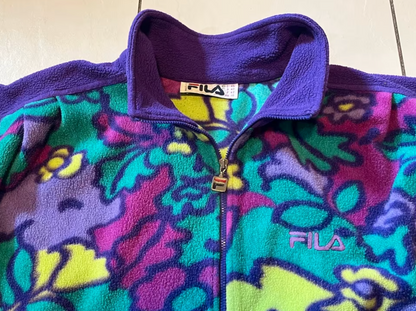 Vintage Fila Fleece Jacke -L-