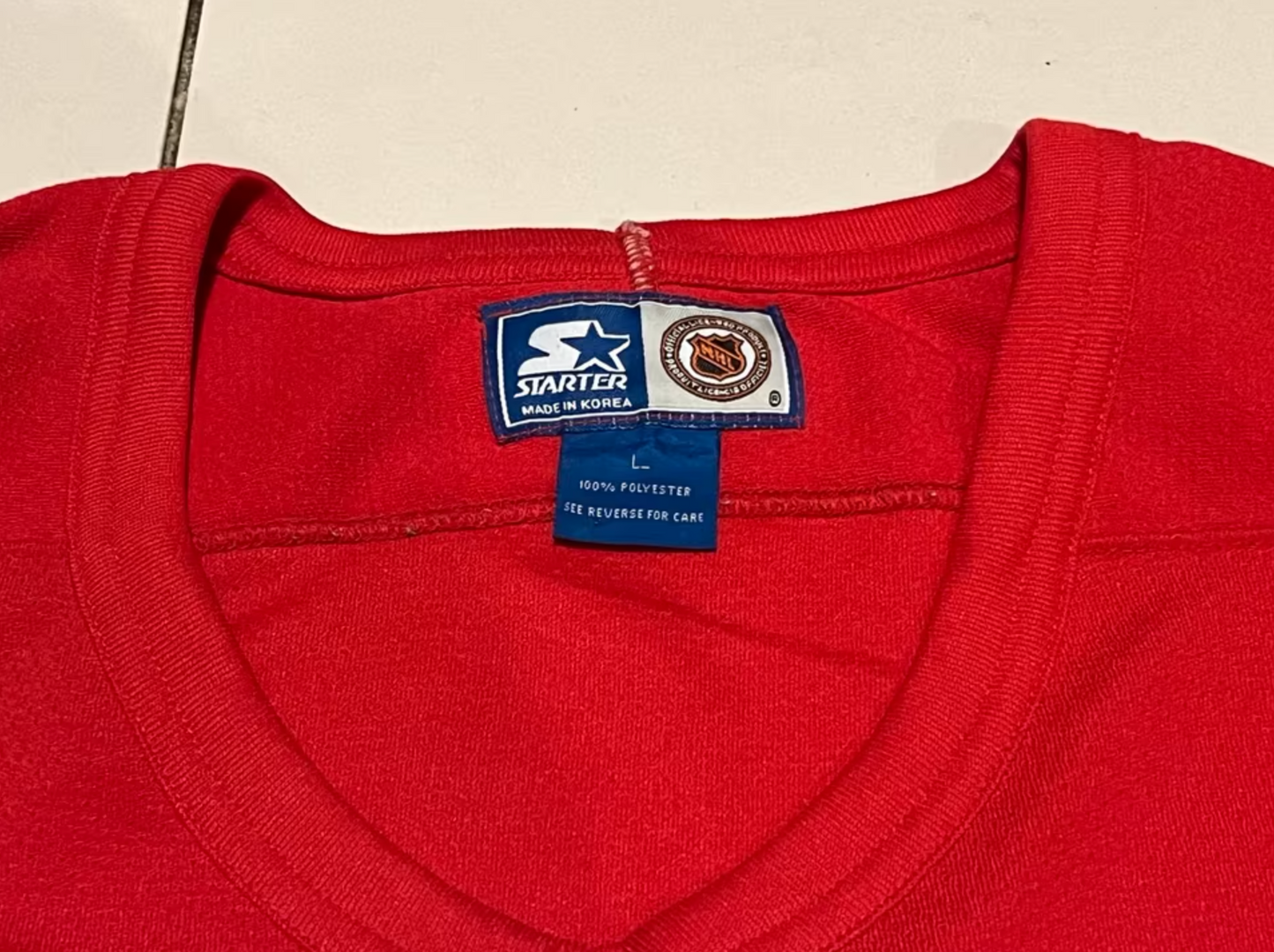 Vintage Starter Detroit Redwings Trikot -L-