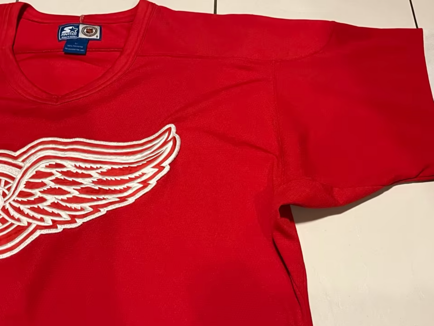 Vintage Starter Detroit Redwings Trikot -L-