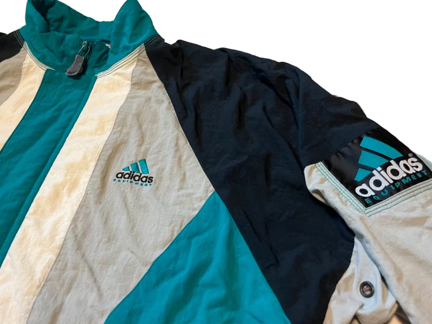 Vintage Adidas Equipment Trainingsjacke -S-