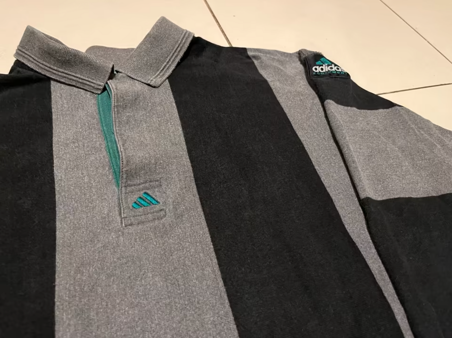 Vintage Adidas Equipment Rugby Shirt -M-