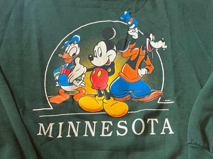 Vintage Mickey Mouse Sweatshirt -XL-