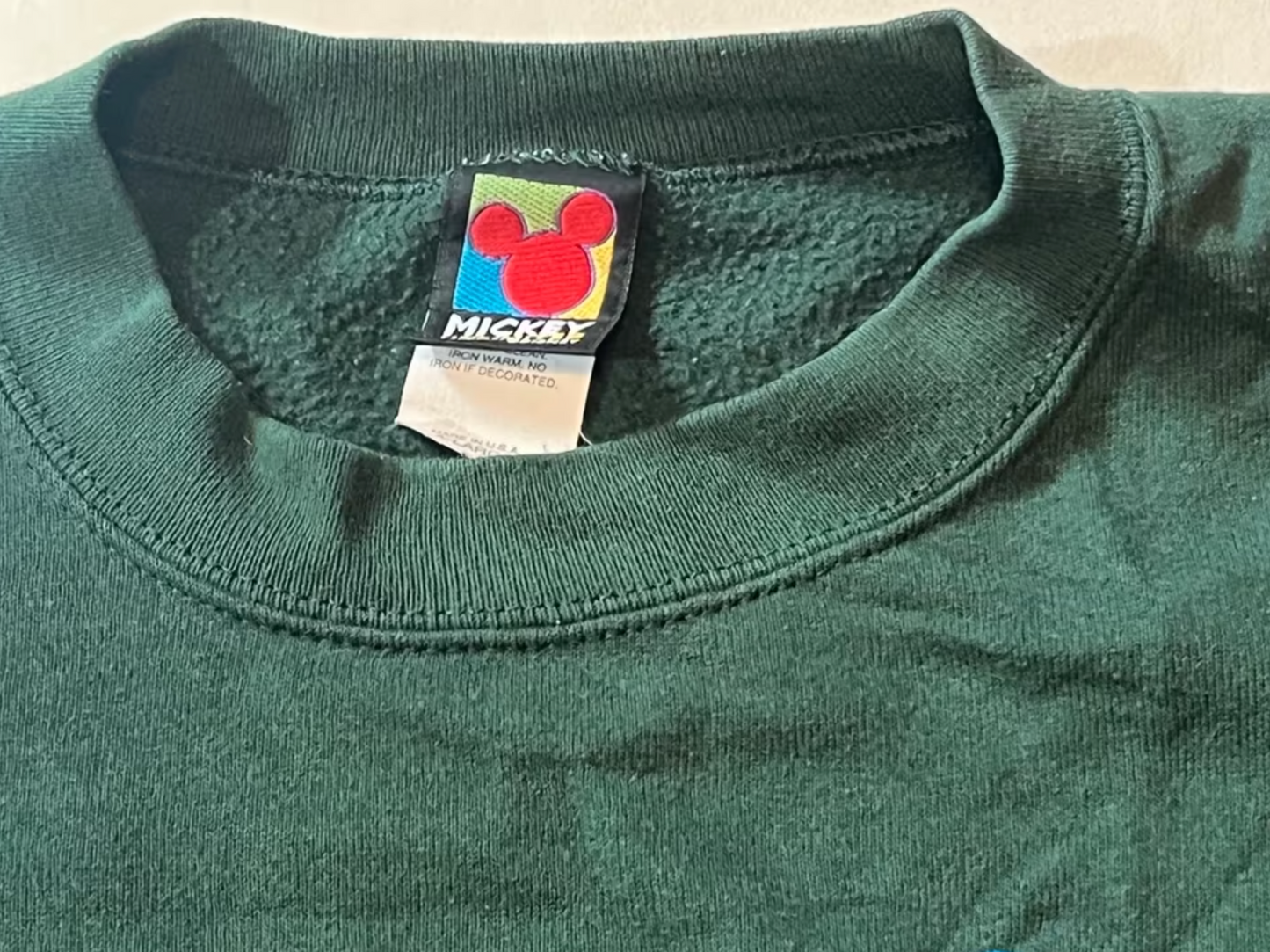 Vintage Mickey Mouse Sweatshirt -XL-