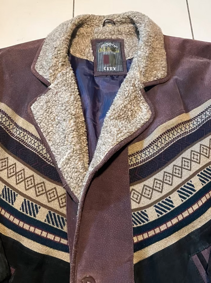 Vintage Jacke -L- Ethno Aztec