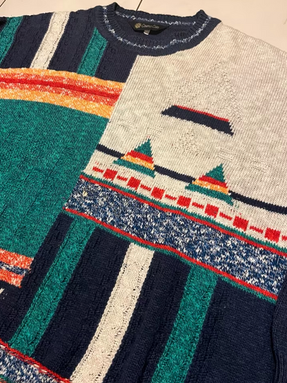 Vintage Pullover Compass Card -XXL-