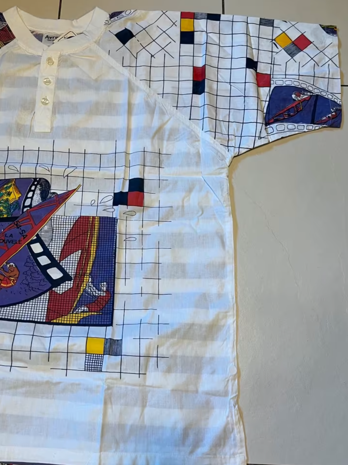 Vintage Set Shirt Shorts -XL- Deadstock