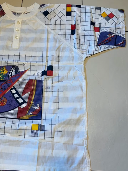 Vintage Set Shirt Shorts -XL- Deadstock