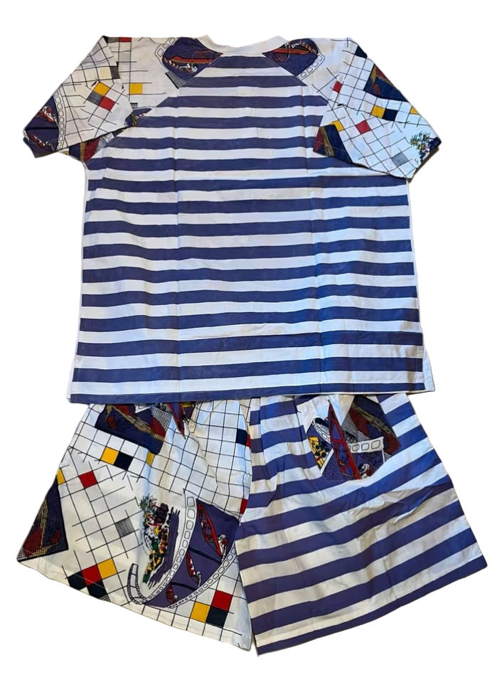 Vintage Set Shirt Shorts -XL- Deadstock