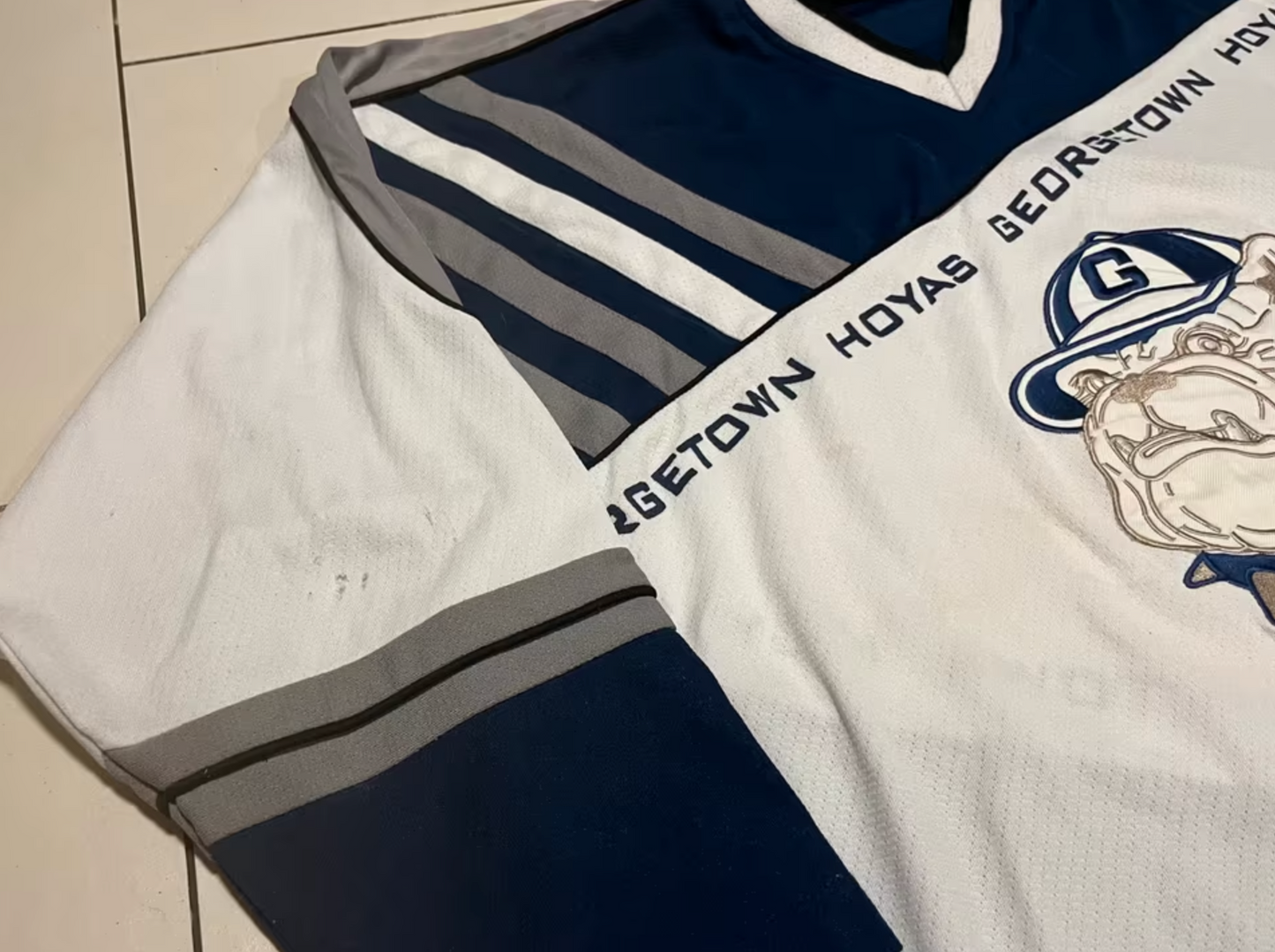 Vintage Georgetown Hoyas Fan Trikot -XL-