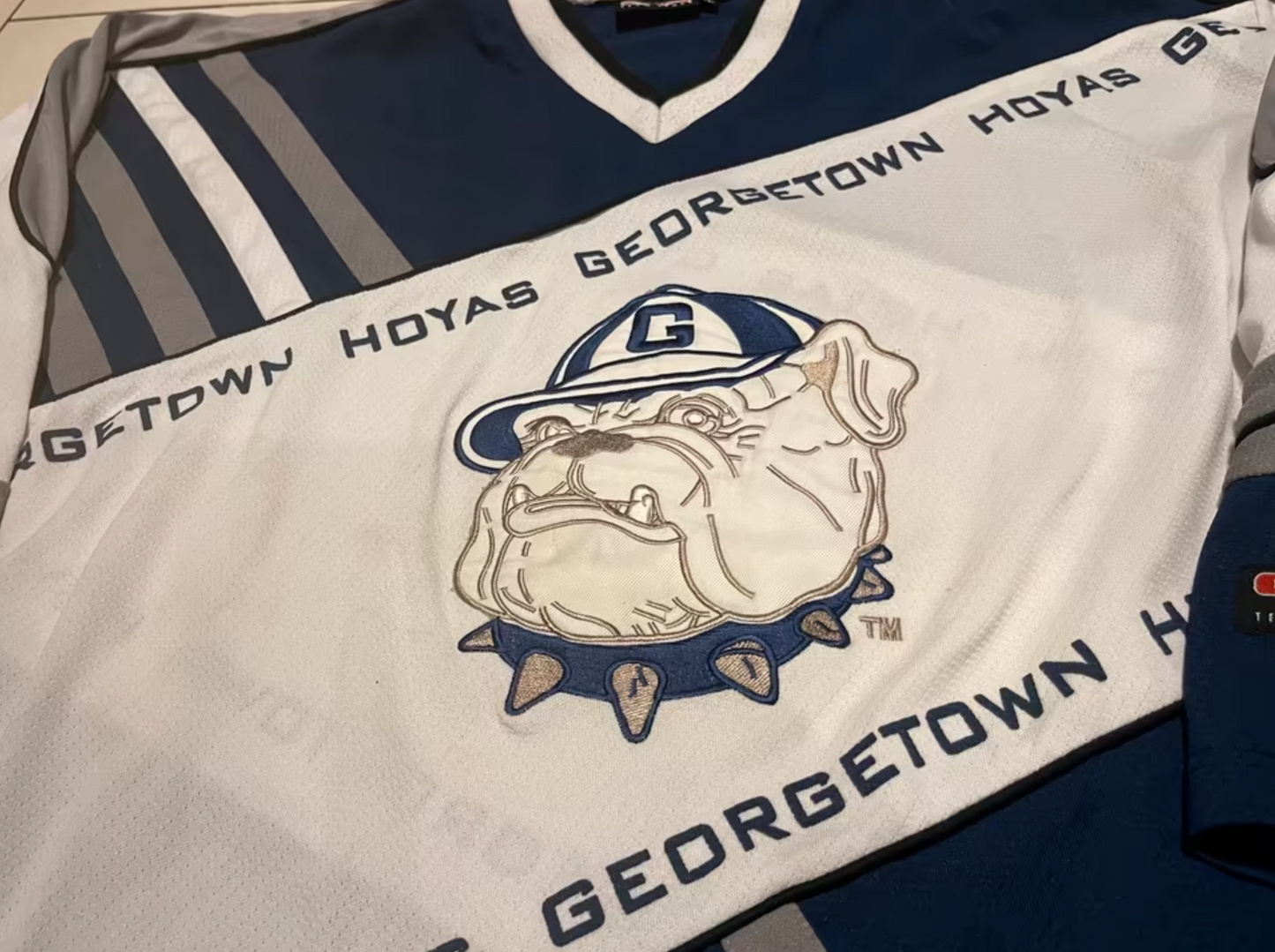 Vintage Georgetown Hoyas Fan Trikot -XL-