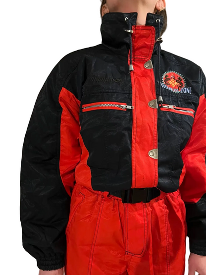 Vintage Olympia Skianzug 36 S