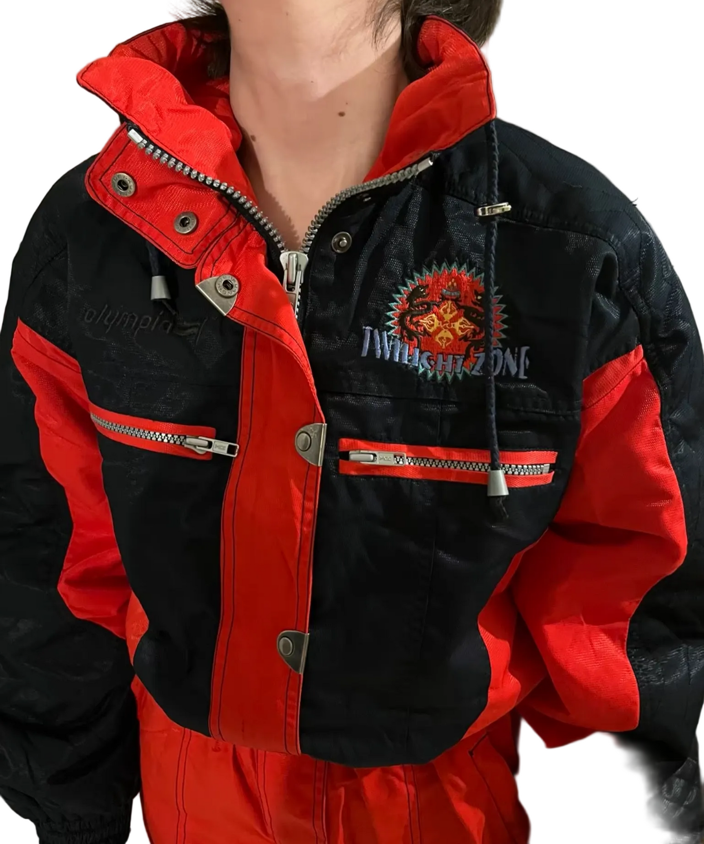 Vintage Olympia Skianzug 36 S