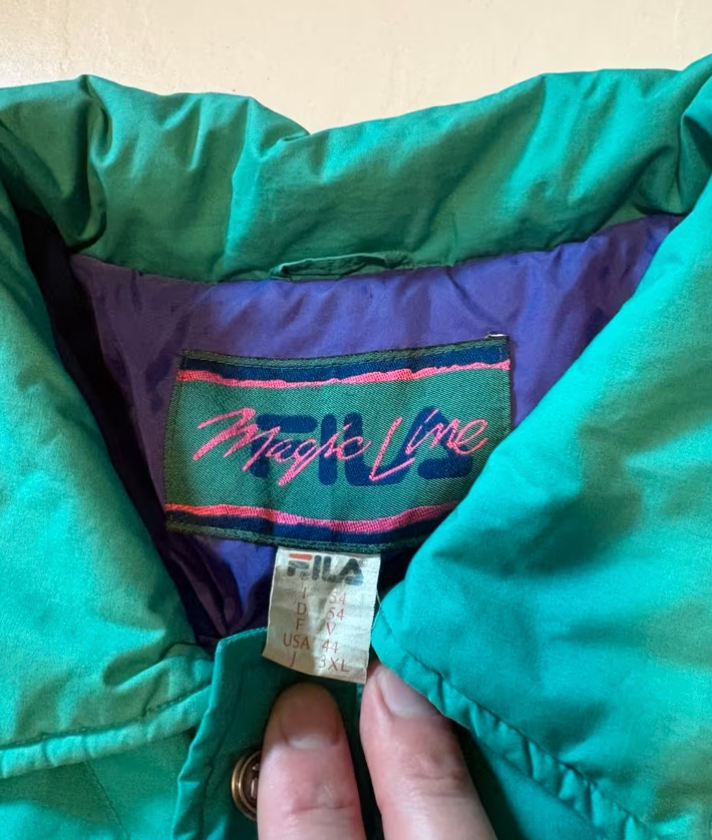 Vintage Fila SteppJacke -XL-