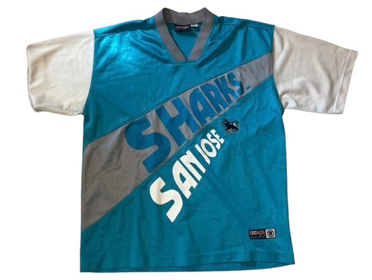 Vintage San Jose Sharks Fan Trikot -M-
