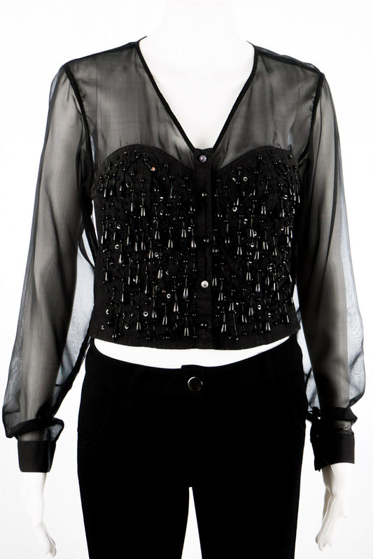 90s Vintage Bluse -Franka-