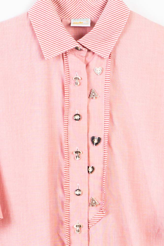 Vintage Folklore Bluse -S-