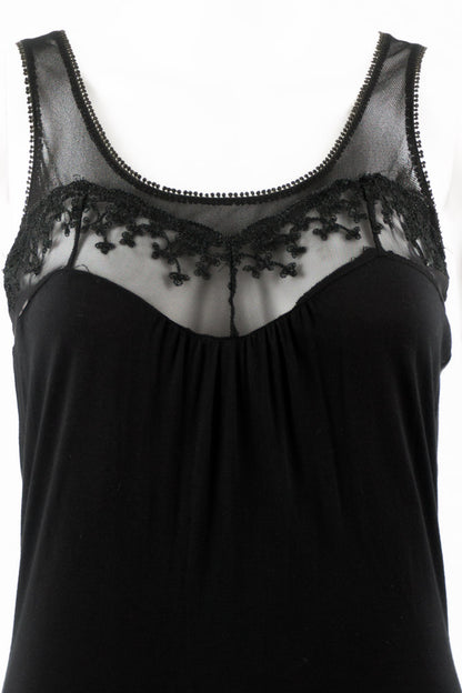 Schwarzes Minikleid -36-