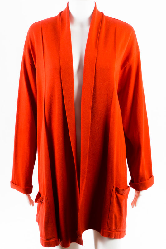 Vintage Long Cardigan -L- Deadstock/Neu
