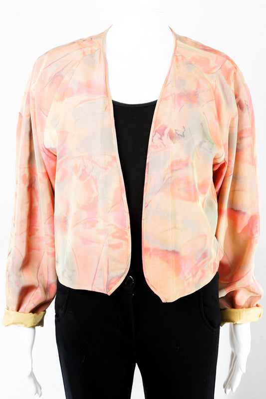 Armani Seidenblouson -M- Art Print