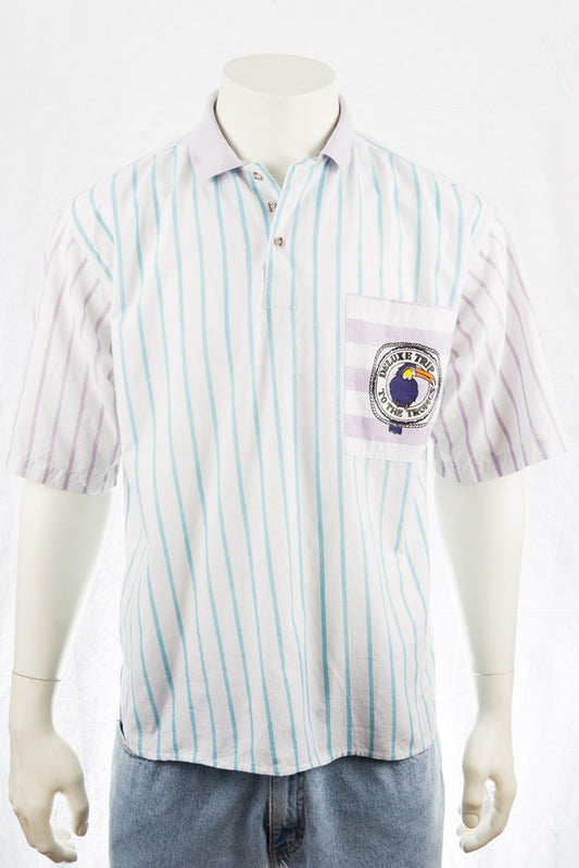 Vintage Poloshirt -Tropics
