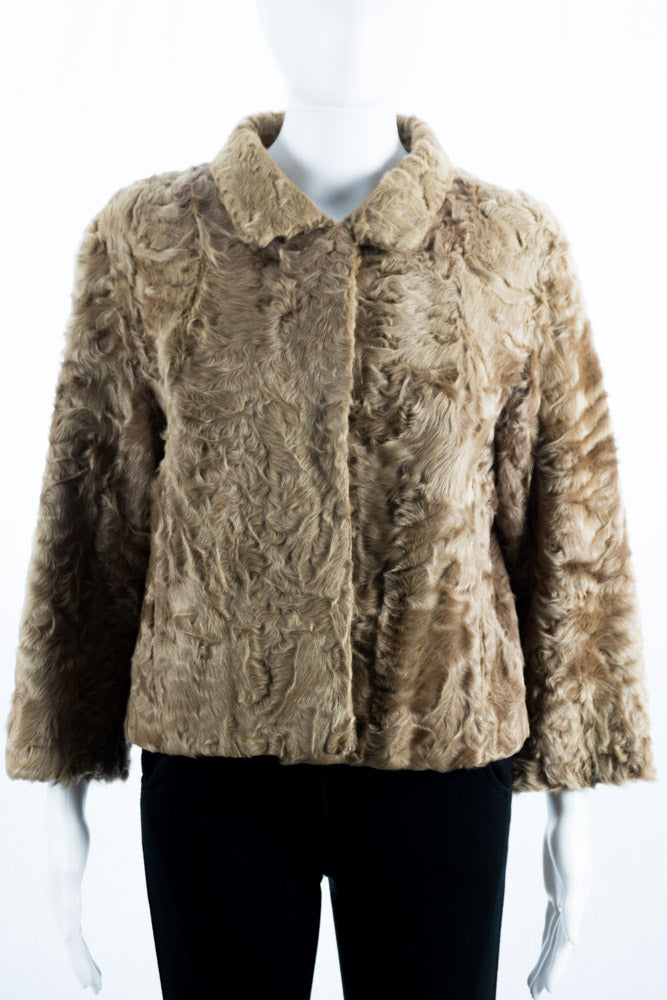 Vintage fur Jacke