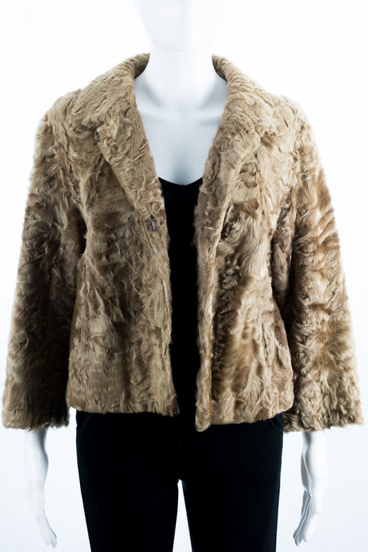 Vintage fur Jacke