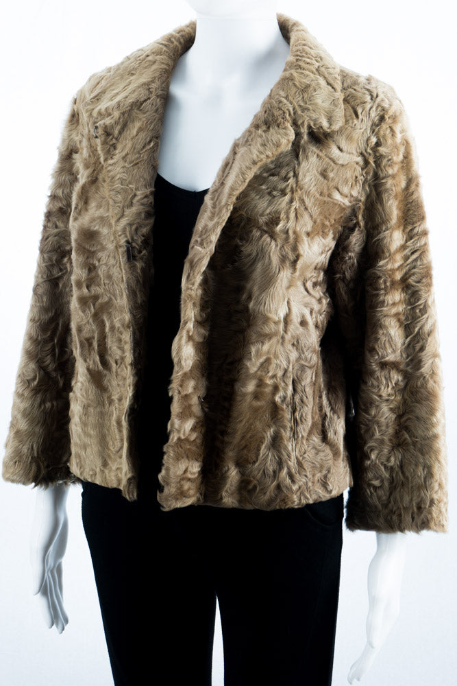 Vintage fur Jacke